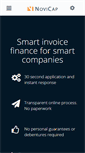 Mobile Screenshot of novicap.com